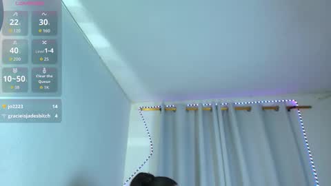 Snapshot of 01dulcemaria_ chatting on October 17, 5:44 am Dulce Maria online show from October 17, 5:44 am