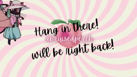Snapshot of abruisedpeach chatting on October 26, 4:46 am Peach online show from October 26, 4:46 am