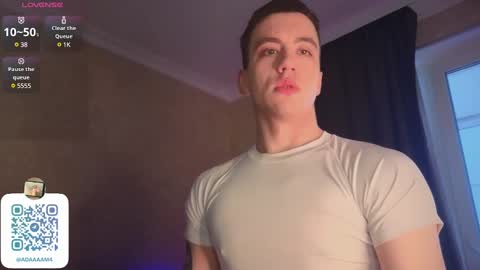 Hi Im Adam Glad to see u here 3 And its my first day online show from January 31, 9:59 am