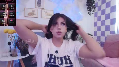 Snapshot of ag4ta_ chatting on March 7, 9:27 pm Agata online show from March 7, 9:27 pm