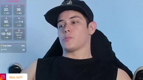 Snapshot of alan_hadid1 chatting on February 17, 3:04 am Alan Hadid online show from February 17, 3:04 am