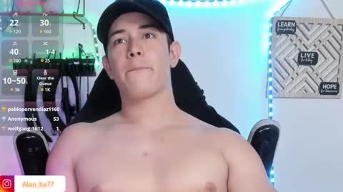 Snapshot of alan_hadid1 chatting on February 12, 3:51 am Alan Hadid online show from February 12, 3:51 am