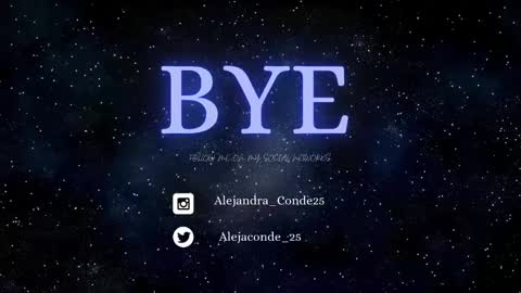 Alejandra  online show from March 5, 6:33 am