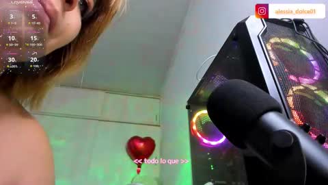 alessia dolce online show from February 15, 8:18 pm