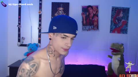 Snapshot of alex_rockstar chatting on February 12, 7:23 am online show from February 12, 7:23 am
