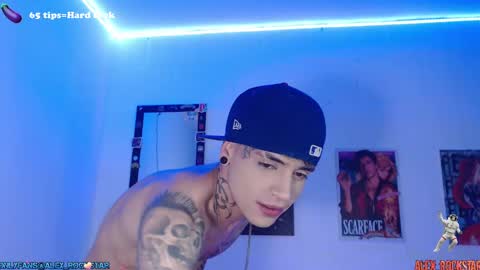 Snapshot of alex_rockstar chatting on February 23, 7:55 am online show from February 23, 7:55 am