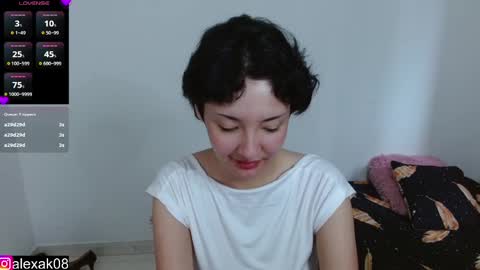 Snapshot of alexaa08 chatting on December 10, 12:16 pm Alexandra 3 online show from December 10, 12:16 pm