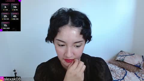 Snapshot of alexaa08 chatting on December 5, 3:12 pm Alexandra 3 online show from December 5, 3:12 pm