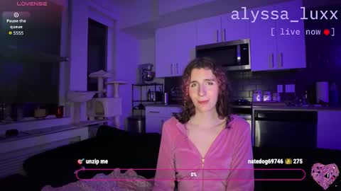 Alyssa online show from February 12, 8:51 am