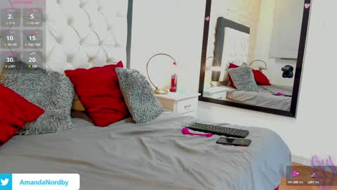 Snapshot of amandanordby_ chatting on February 26, 12:20 am Miss Amanda online show from February 26, 12:20 am