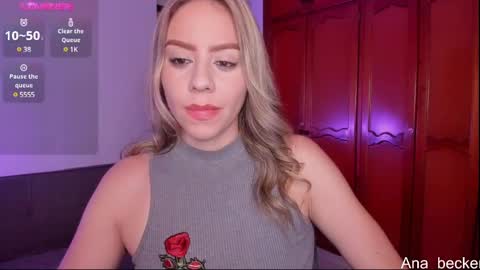 Snapshot of ana_becker1 chatting on March 4, 2:49 am Ana online show from March 4, 2:49 am