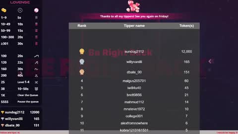       TWITTER andie sugar online show from March 8, 5:43 pm