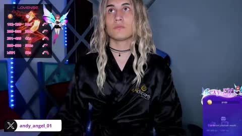 andy angel online show from March 24, 7:58 am