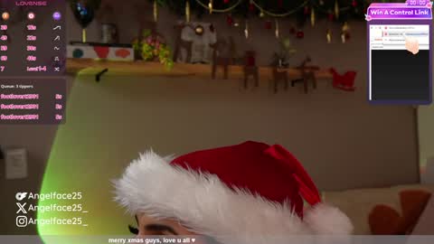 angelface25 online show from December 22, 3:55 am