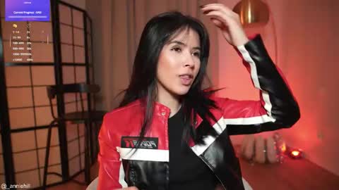 anniehillofficial_ online show from February 24, 9:40 pm