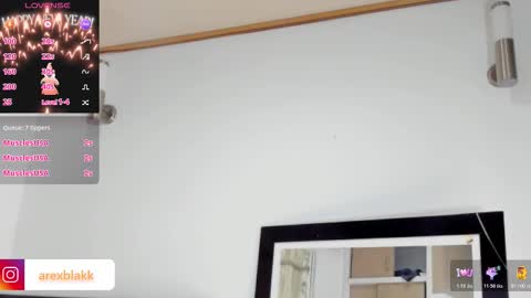 AREXXBLAKK online show from March 13, 8:45 pm