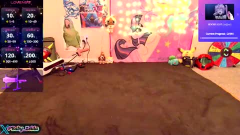 Snapshot of babyzelda chatting on February 26, 7:23 am BabyZelda online show from February 26, 7:23 am