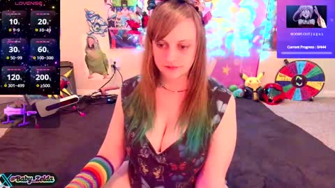 Snapshot of babyzelda chatting on March 4, 12:33 pm BabyZelda online show from March 4, 12:33 pm