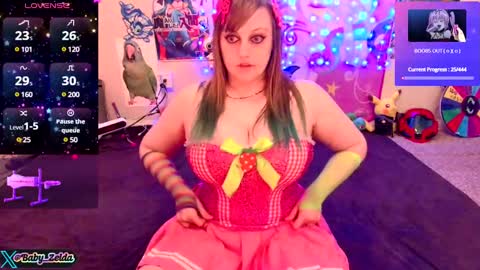 Snapshot of babyzelda chatting on January 9, 3:58 am BabyZelda online show from January 9, 3:58 am
