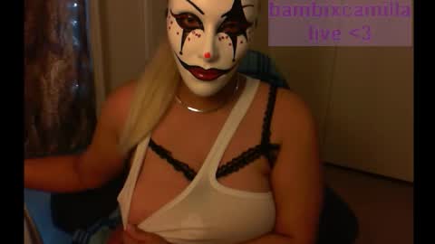 Snapshot of bambixcamilla chatting on October 26, 7:53 am Bambi online show from October 26, 7:53 am