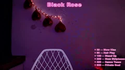 blackroseonee online show from May 4, 7:31 pm