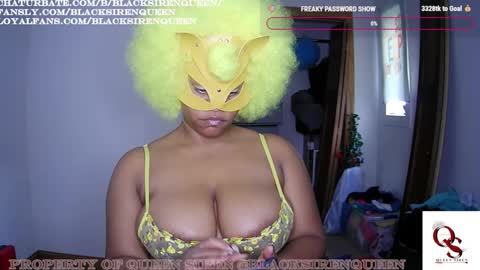 Snapshot of blacksirenqueen chatting on September 24, 1:40 pm Queen Siren online show from September 24, 1:40 pm