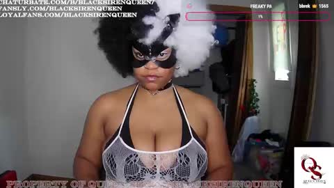 Snapshot of blacksirenqueen chatting on September 25, 1:40 pm Queen Siren online show from September 25, 1:40 pm