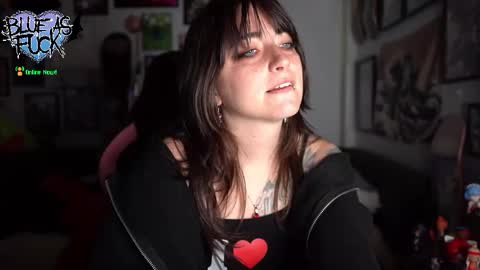 Snapshot of blueasfuck chatting on October 8, 1:46 am Blue online show from October 8, 1:46 am