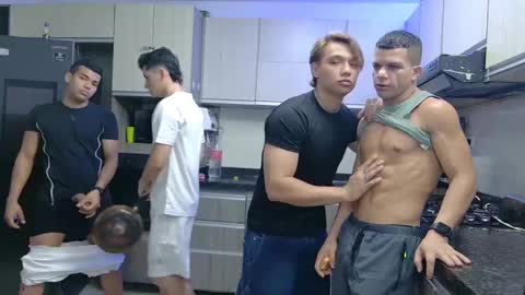 Snapshot of boysgang_sex chatting on September 28, 12:25 pm Angelo Mark Fernando Taylor online show from September 28, 12:25 pm