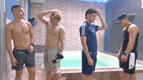 Snapshot of boysgang_sex chatting on October 6, 12:12 pm Angelo Mark Fernando Taylor online show from October 6, 12:12 pm