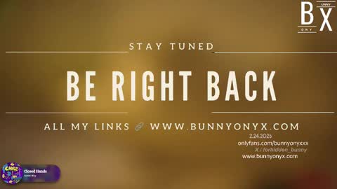 Snapshot of bunnyonyx chatting on February 24, 11:30 pm Stephanie Next stream SUNDAY 6pm PDT online show from February 24, 11:30 pm