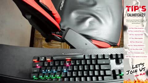 calihotcaliente27 online show from October 9, 1:05 pm