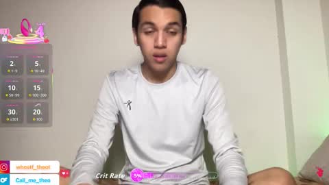 Snapshot of call_me_theo chatting on October 8, 12:22 pm Mateo online show from October 8, 12:22 pm