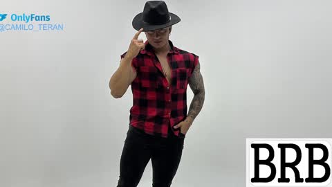 Snapshot of camiloteran chatting on January 9, 4:19 am Camilo Teran online show from January 9, 4:19 am