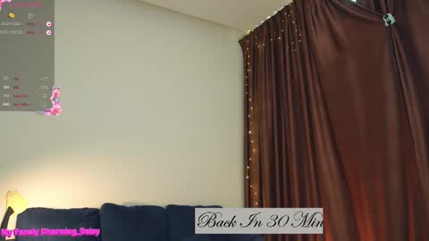 Snapshot of charming_daisy chatting on February 26, 5:46 am my fansly Charming daisy              My Wishlist  for new toys     online show from February 26, 5:46 am