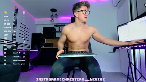 Snapshot of christianlevine_ chatting on March 5, 8:21 pm UPVOTE ME ------ ILL DO SOMETHING FOR FREE online show from March 5, 8:21 pm