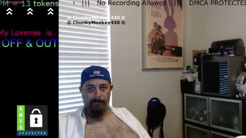 Spencer  Smokey Bear online show from April 3, 9:44 pm