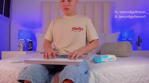 Snapshot of cody_johnsonn_ chatting on January 2, 7:40 pm CODY online show from January 2, 7:40 pm