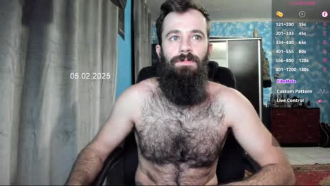 Snapshot of crissstud chatting on February 5, 5:20 am Criss online show from February 5, 5:20 am