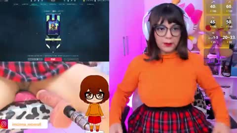 Snapshot of cutecinamonroll chatting on March 2, 3:02 am Cinna independent model online show from March 2, 3:02 am