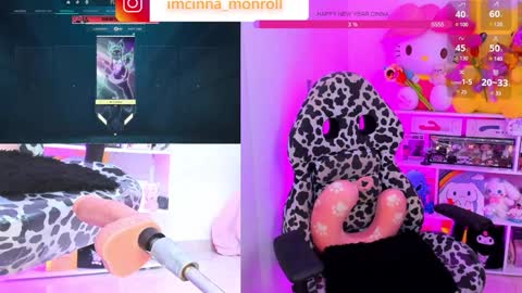 Snapshot of cutecinamonroll chatting on January 4, 7:23 pm Cinna independent model online show from January 4, 7:23 pm