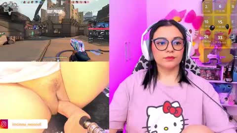 Snapshot of cutecinamonroll chatting on February 27, 12:57 am Cinna independent model online show from February 27, 12:57 am