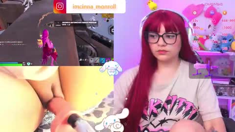 Snapshot of cutecinamonroll chatting on September 25, 6:26 pm Cinna independent model online show from September 25, 6:26 pm