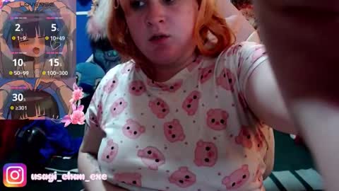 Snapshot of cuteusagi chatting on October 6, 6:26 pm Usagi online show from October 6, 6:26 pm