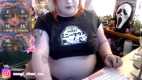 Snapshot of cuteusagi chatting on September 24, 7:53 pm Usagi online show from September 24, 7:53 pm