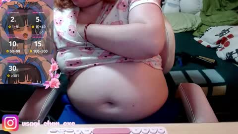 Snapshot of cuteusagi chatting on October 8, 7:09 pm Usagi online show from October 8, 7:09 pm