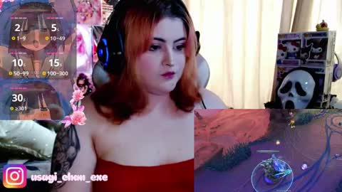 Snapshot of cuteusagi chatting on September 17, 6:44 pm Usagi online show from September 17, 6:44 pm