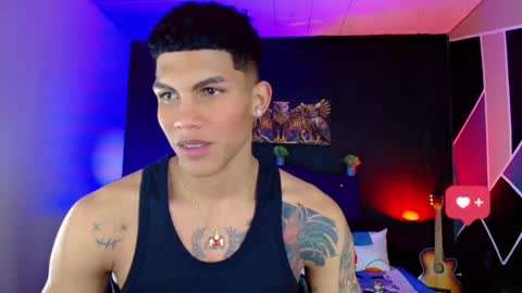 Snapshot of damian_latinxxx chatting on February 28, 6:21 am Damian online show from February 28, 6:21 am