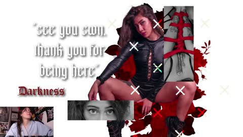Snapshot of darkness_joones chatting on January 29, 1:05 am Darkness online show from January 29, 1:05 am