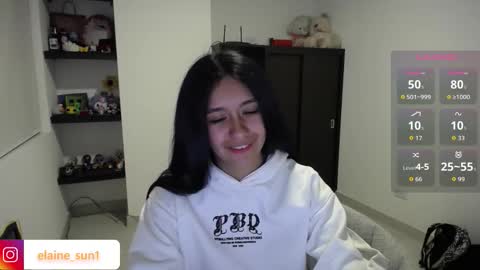 Snapshot of elaine_sun chatting on September 25, 4:30 am Elaine eli online show from September 25, 4:30 am